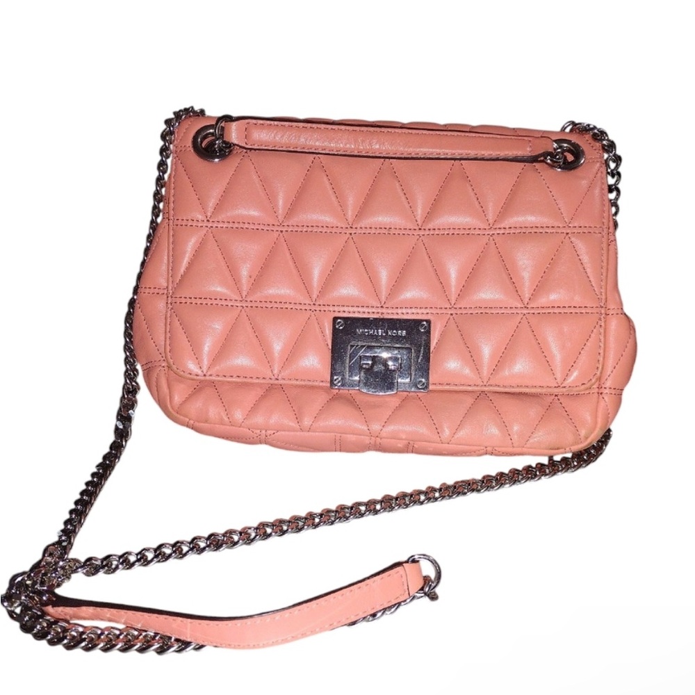 Michael Kors Vivianne Quilted Leather Shoulder Bag